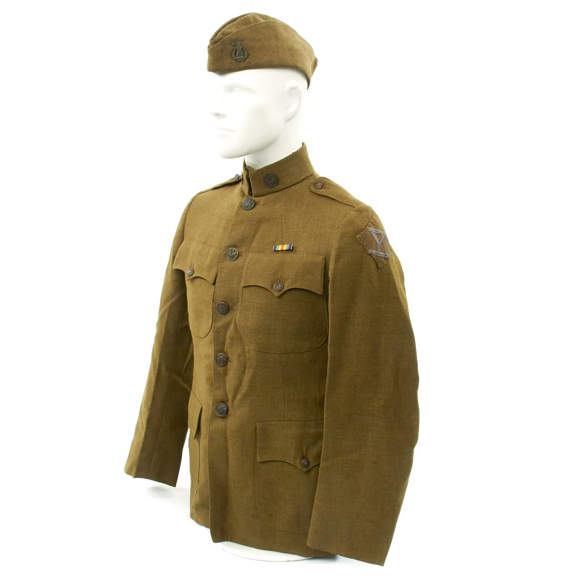 Original U.S. WWI 26th Infantry Yankee Division Musician Uniform Grouping