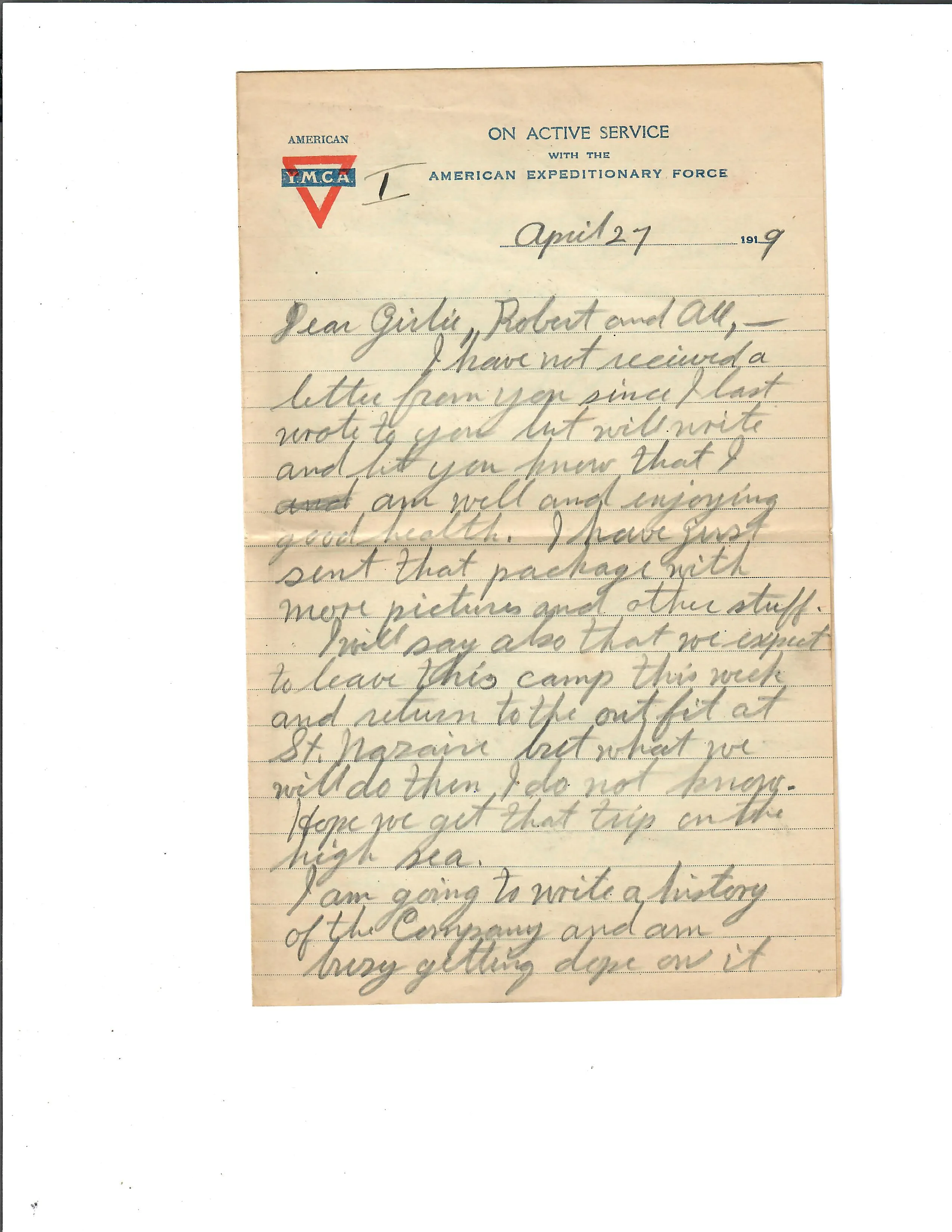 Original U.S. WWI Named Army Air Service Mechanic’s Uniform and Large Correspondence Grouping - Sergeant Warren Hogan, 12th Co, 2nd Regiment Air Service