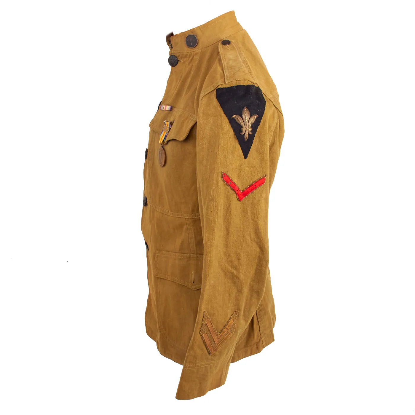 Original U.S. WWI Named Army Air Service Mechanic’s Uniform and Large Correspondence Grouping - Sergeant Warren Hogan, 12th Co, 2nd Regiment Air Service