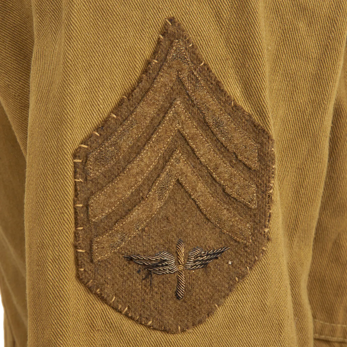 Original U.S. WWI Named Army Air Service Mechanic’s Uniform and Large Correspondence Grouping - Sergeant Warren Hogan, 12th Co, 2nd Regiment Air Service