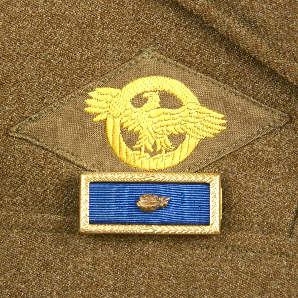 Original U.S. WWII 3rd Armored Division Technical Sergeant Uniform Set with Theatre Made Spearhead Patch