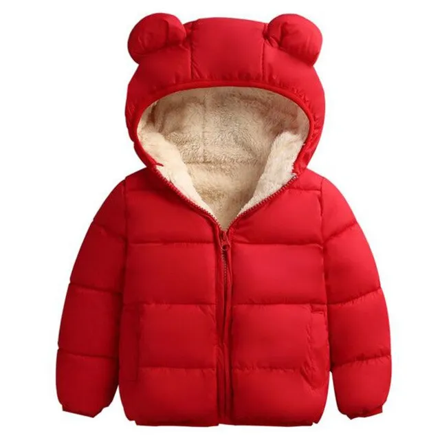 Padded Bear Jacket, Size 18M-6Yrs