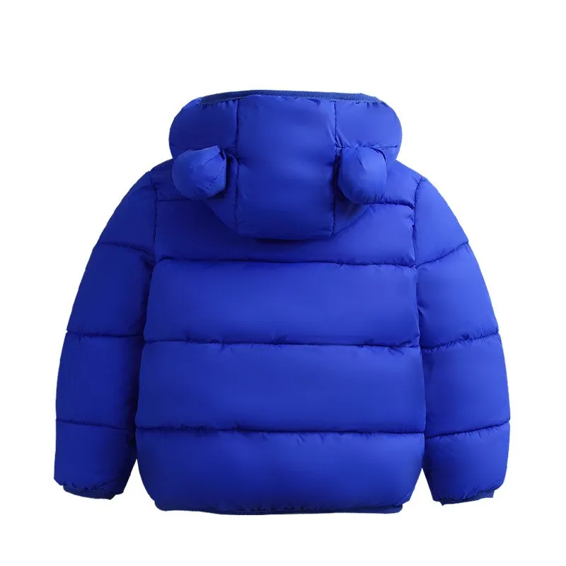 Padded Bear Jacket, Size 18M-6Yrs