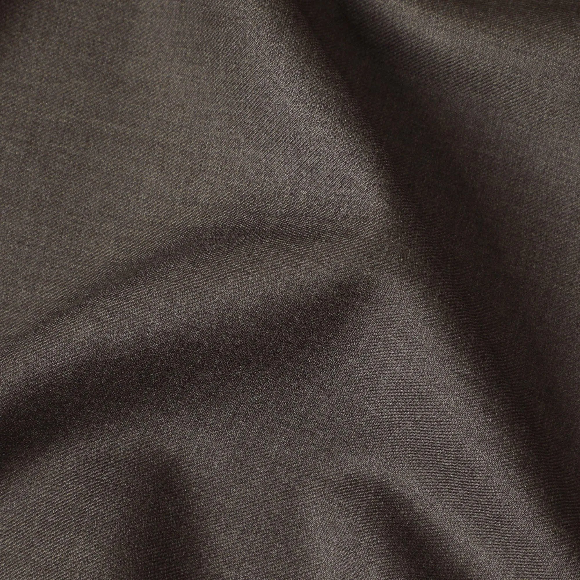 Pale brown plain Premium super 130's Australian superfine merino wool suiting fabric-D11441