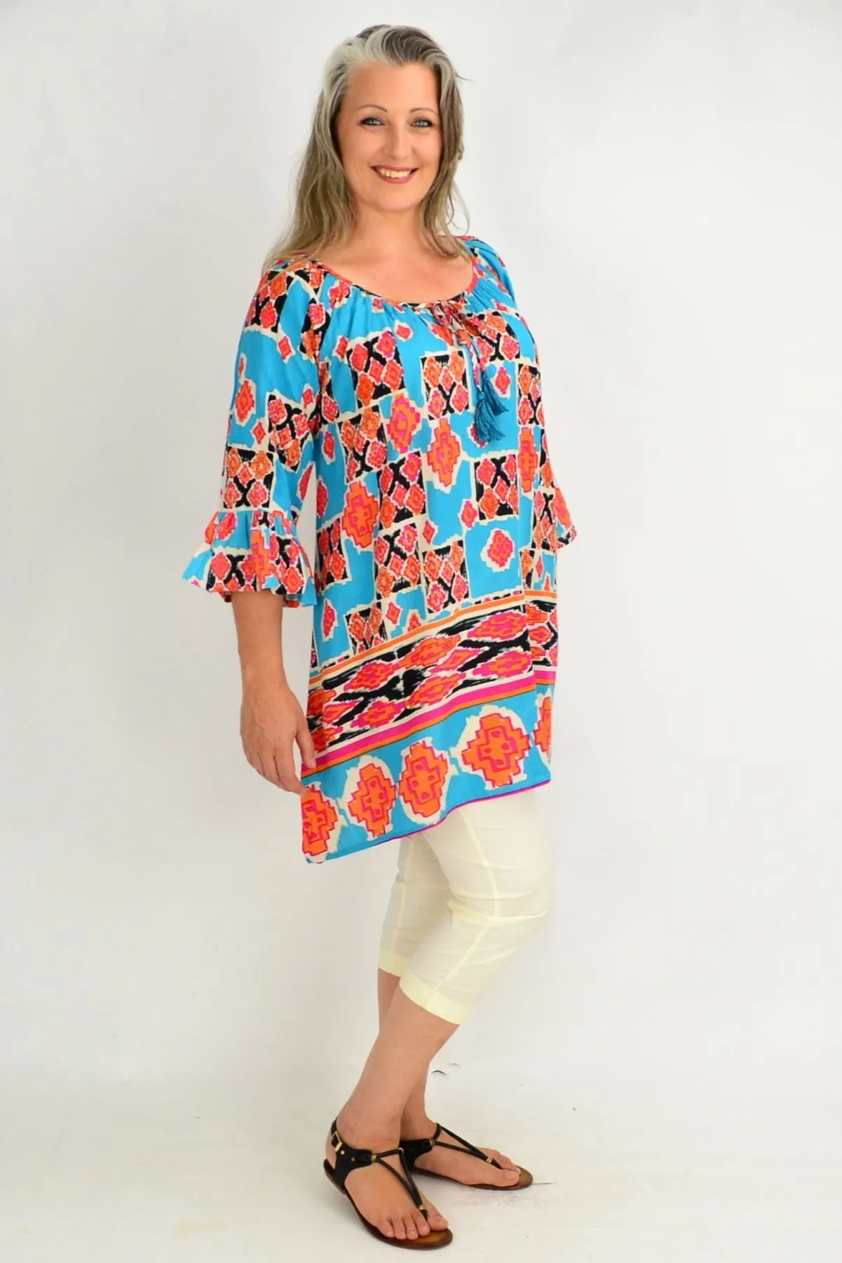 Peruvian Tunic Top Caftan