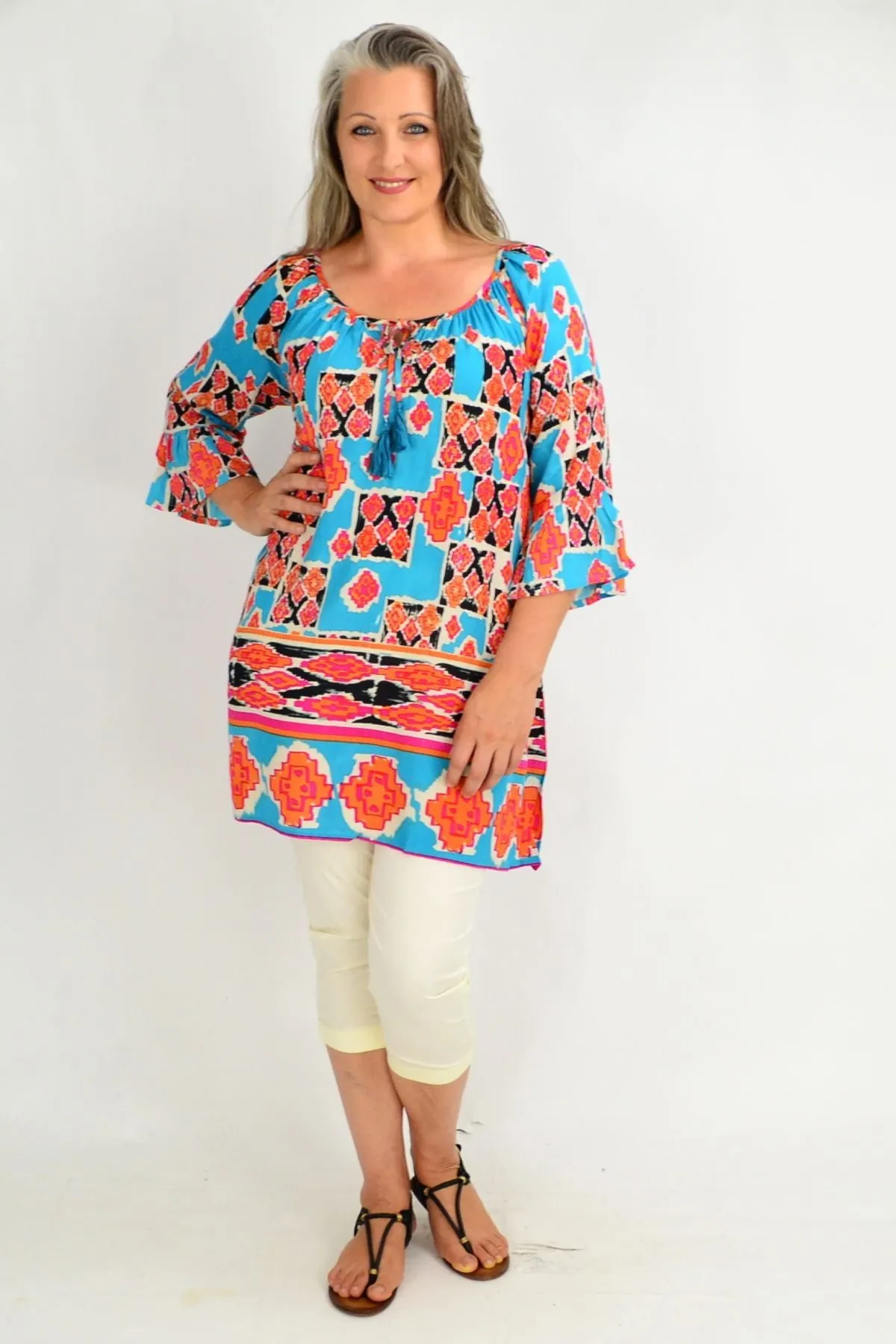 Peruvian Tunic Top Caftan