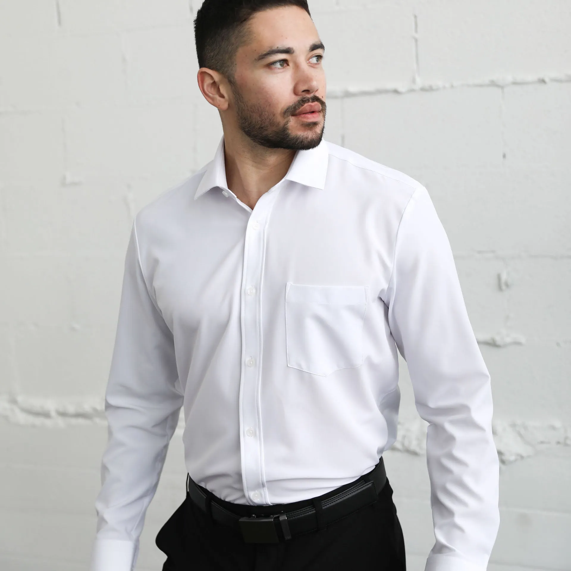 Phenom Classic White Dress Shirt