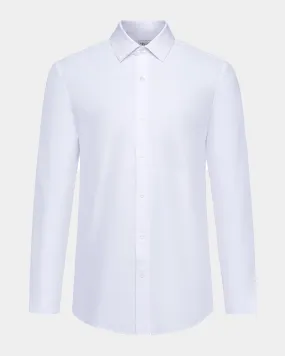 Phenom Professional White Long Sleeve Men's Dress Shirt