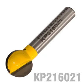 PRO-TECH PLUNGE CUTTING BALL 1/2' X 1/2' 1/4'SHANK KP216021