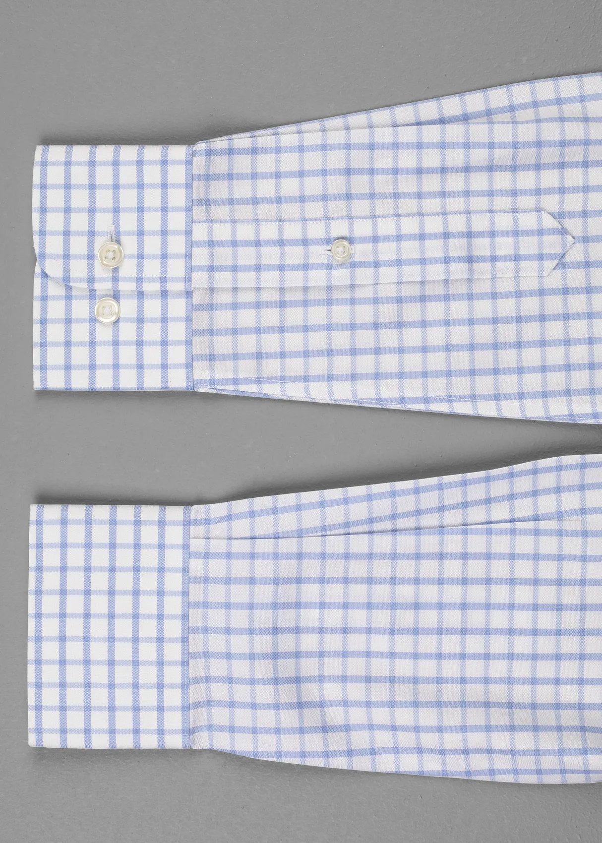 Providence Blue Windowpane Shirt