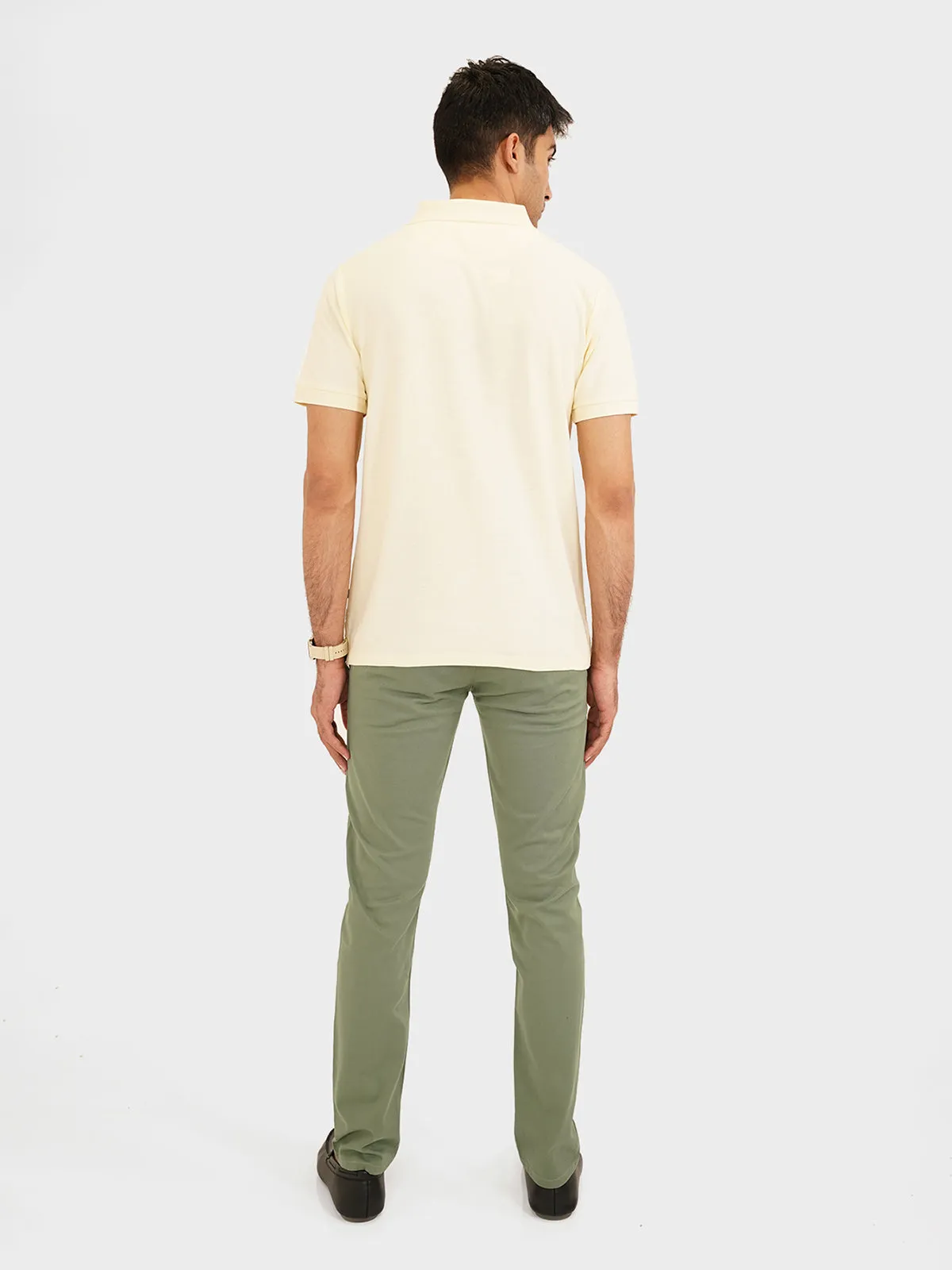 "ADHAM" Casual Twill Chino Pant