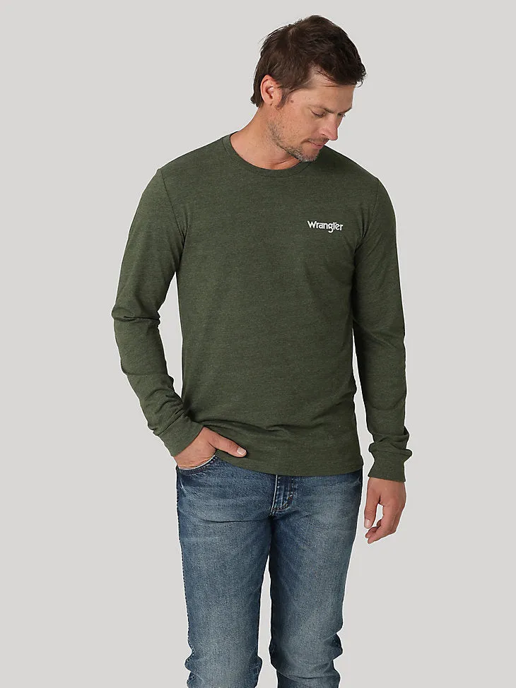 Racing Wrangler Logo Long Sleeve T-Shirt