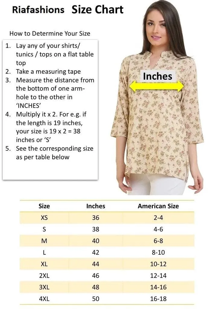 Readymade fabric Casual Wear Tunic/Kurti