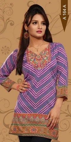 Readymade Polyester fabric Casual Wear Tunic/Kurti