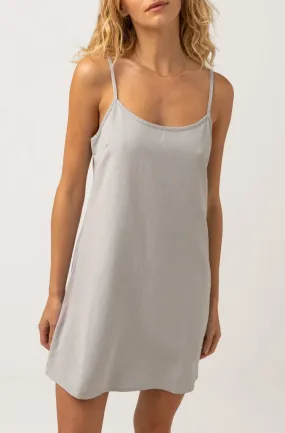 Rhythm Classic Slip Dress- Ocean Blue