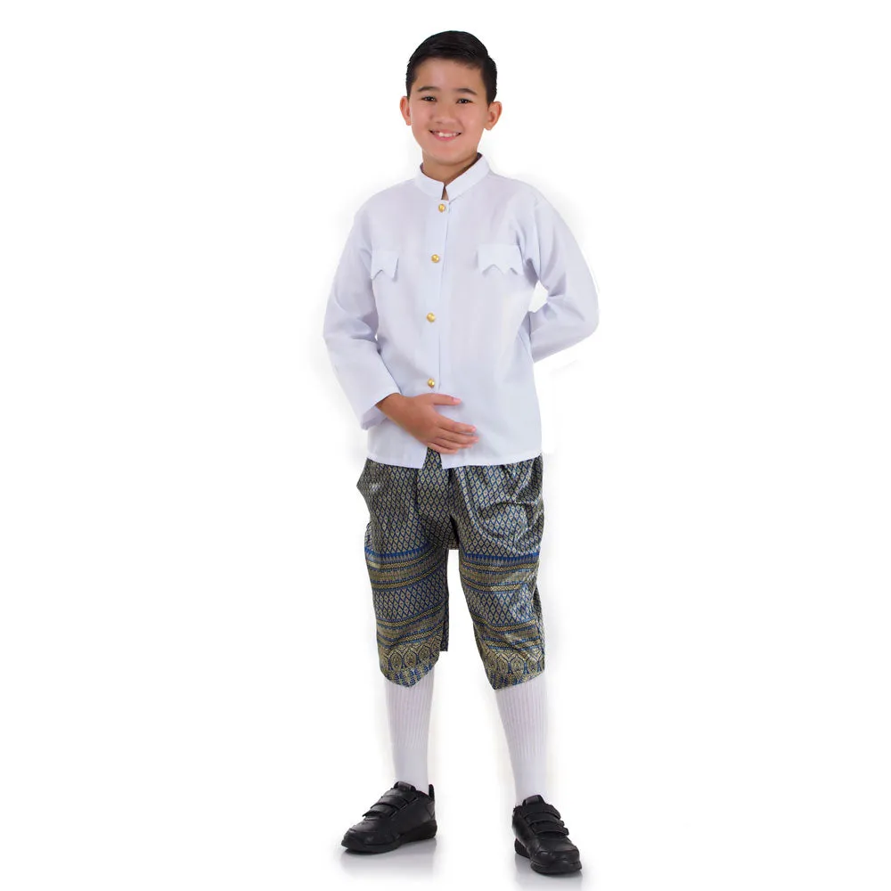 Royal Traditional Thai Boys Costume Outfit