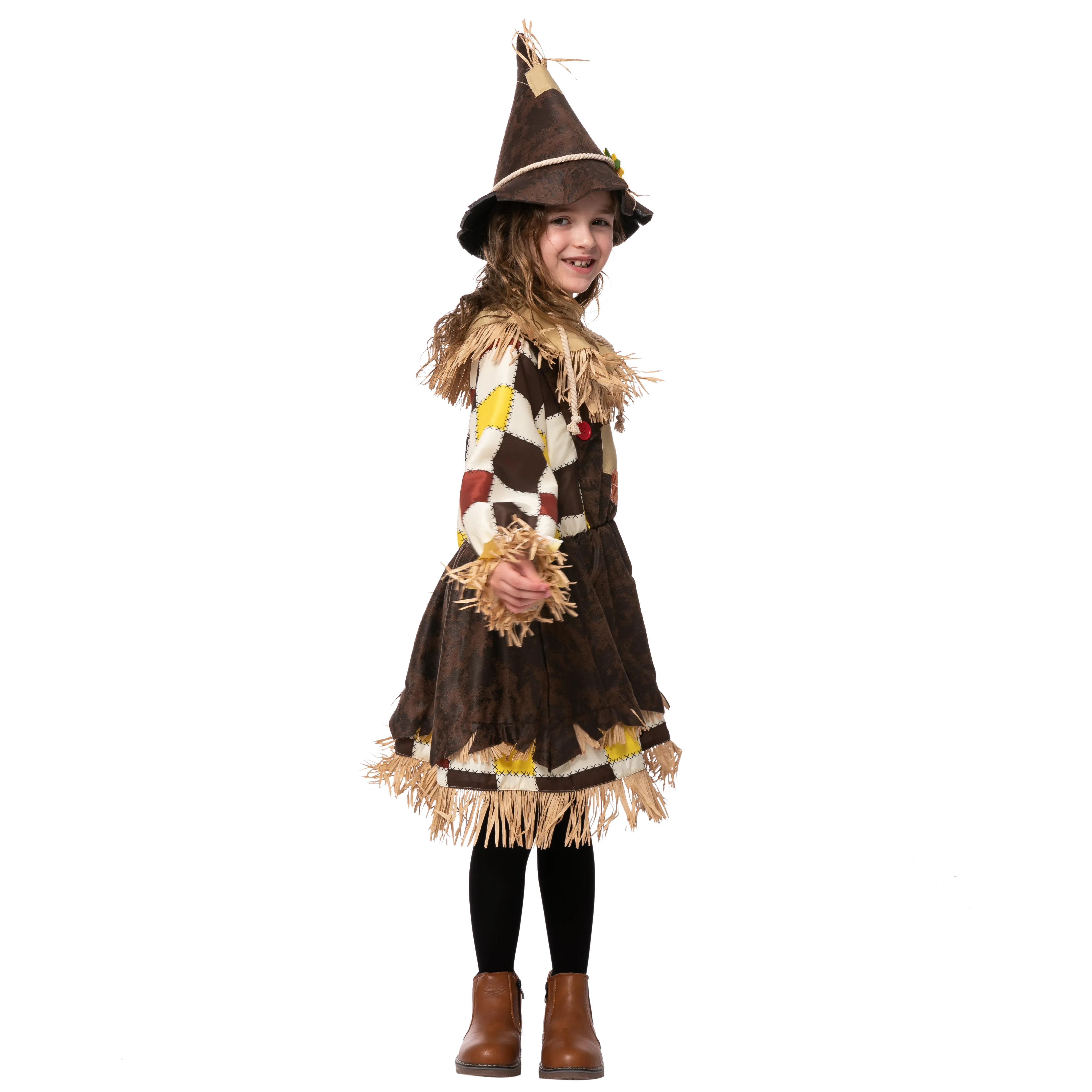 Scarecrow Sunflower Girl Costume Cosplay