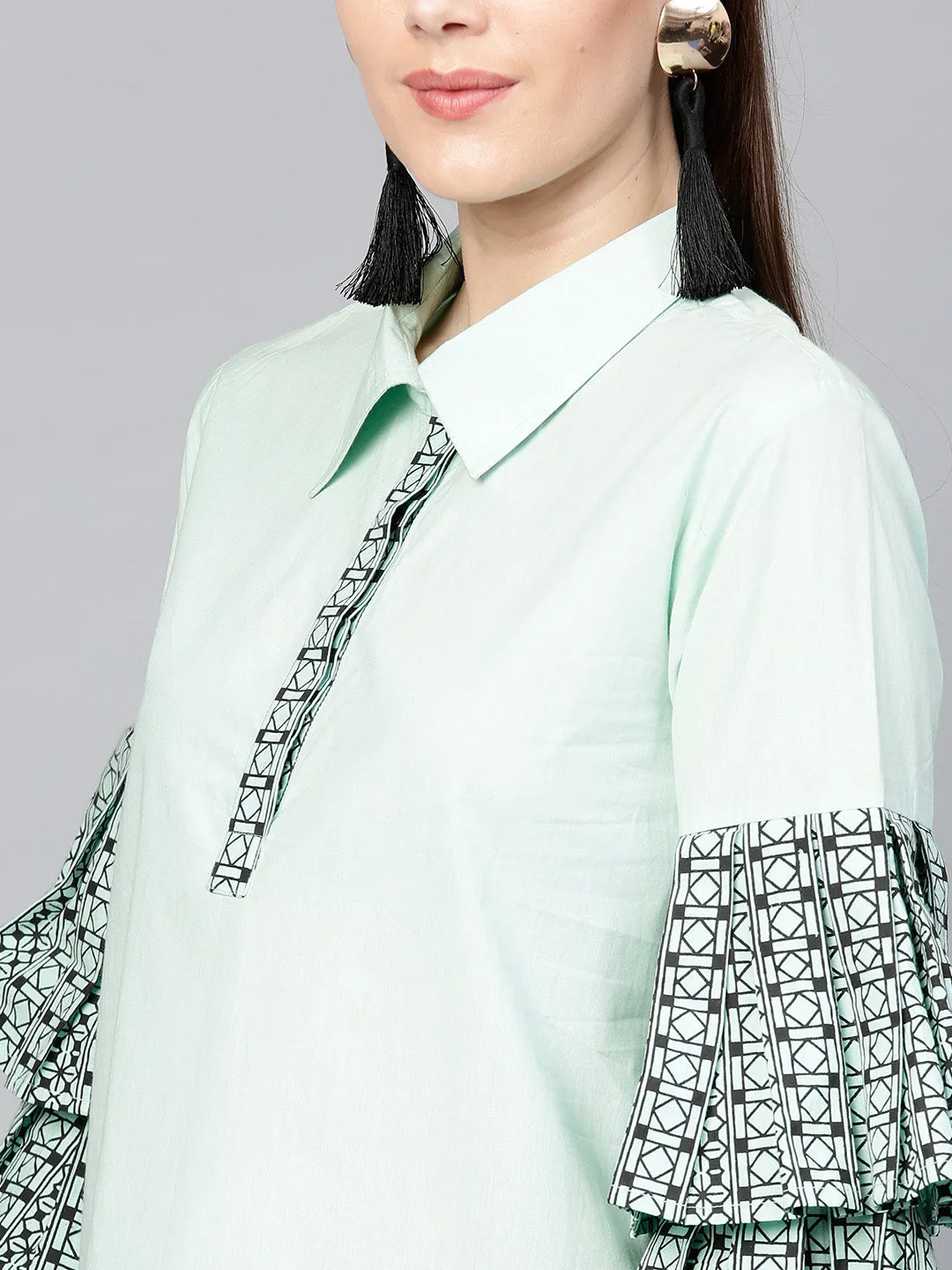 Sea Green Tunic