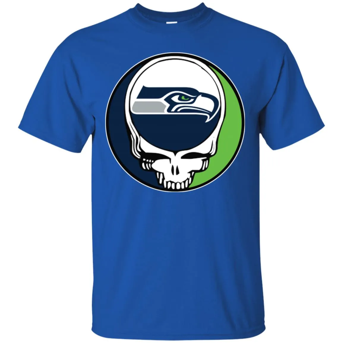 Seattle Seahawks Grateful Dead Steal Your Face Football Nfl Shirts