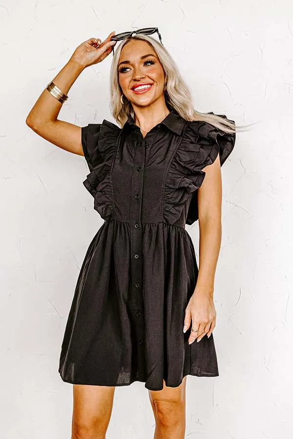 Share The Love Button Up Dress