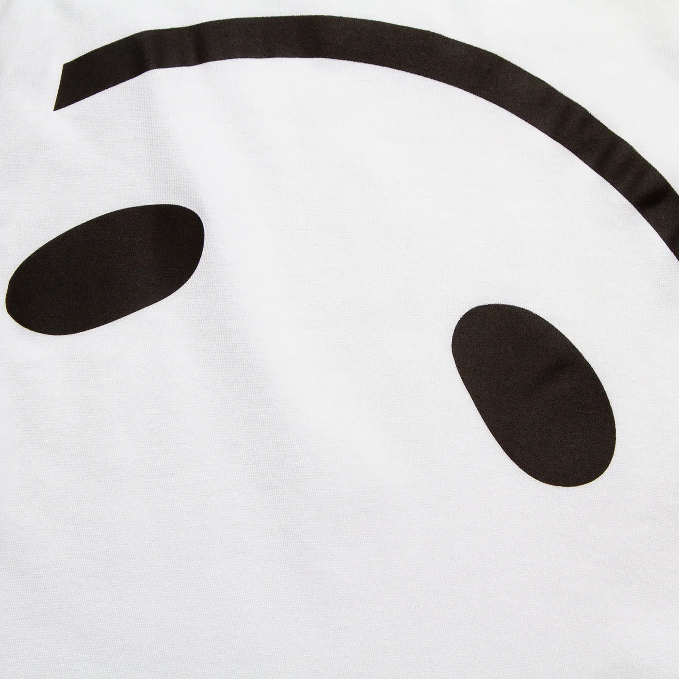 Side Smiley Back - Tshirt - White