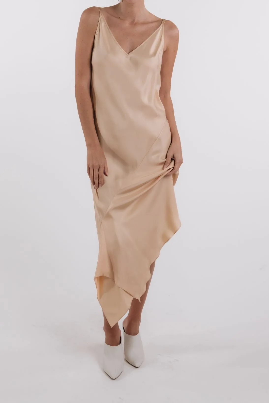 SILK SLIP DRESS