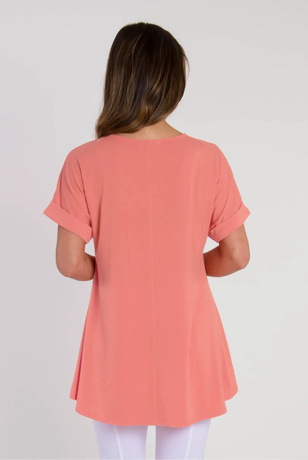 Simply Noelle Henley Tunic Top