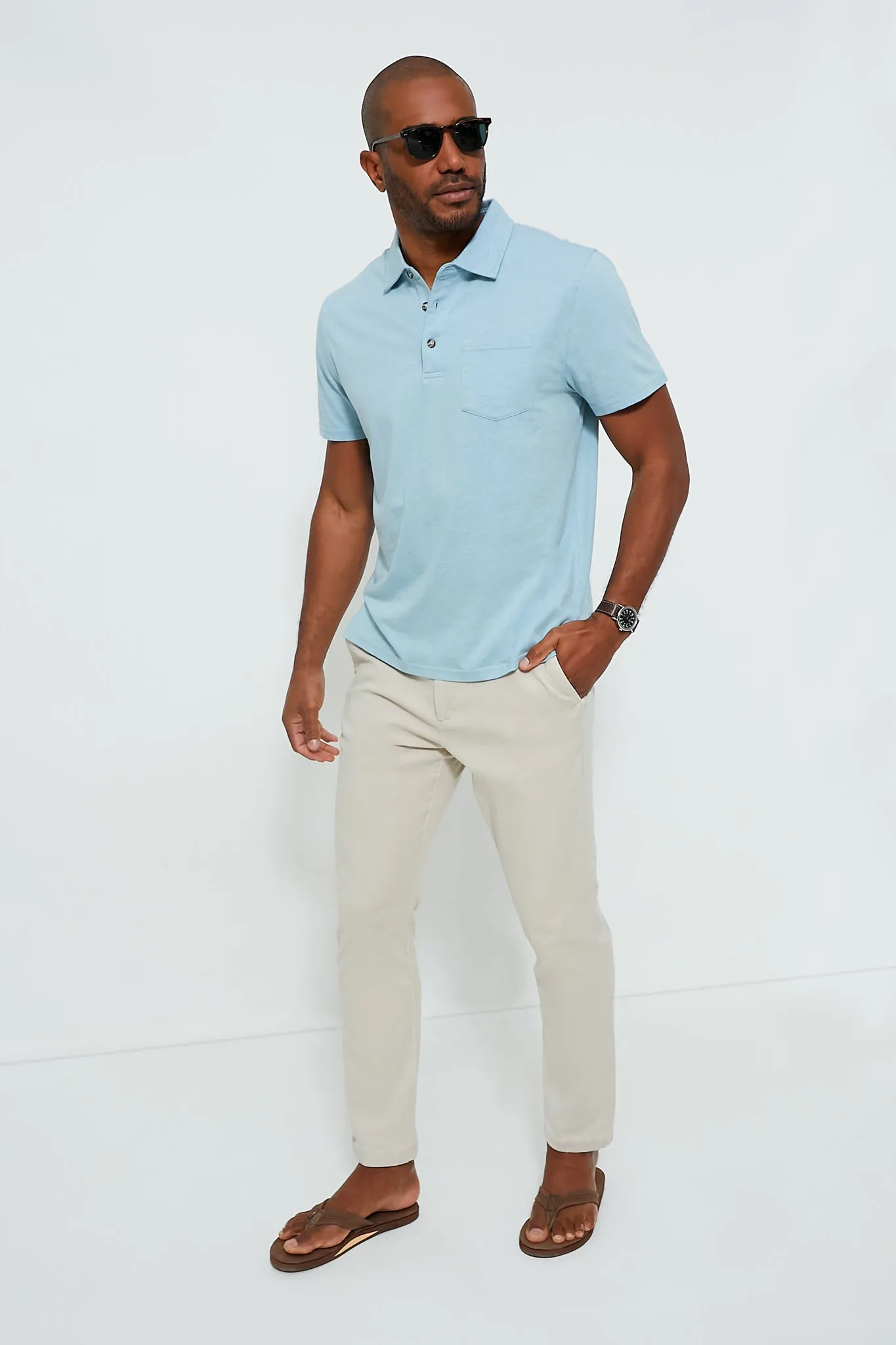 Stone Coastline Chino (32" Inseam)