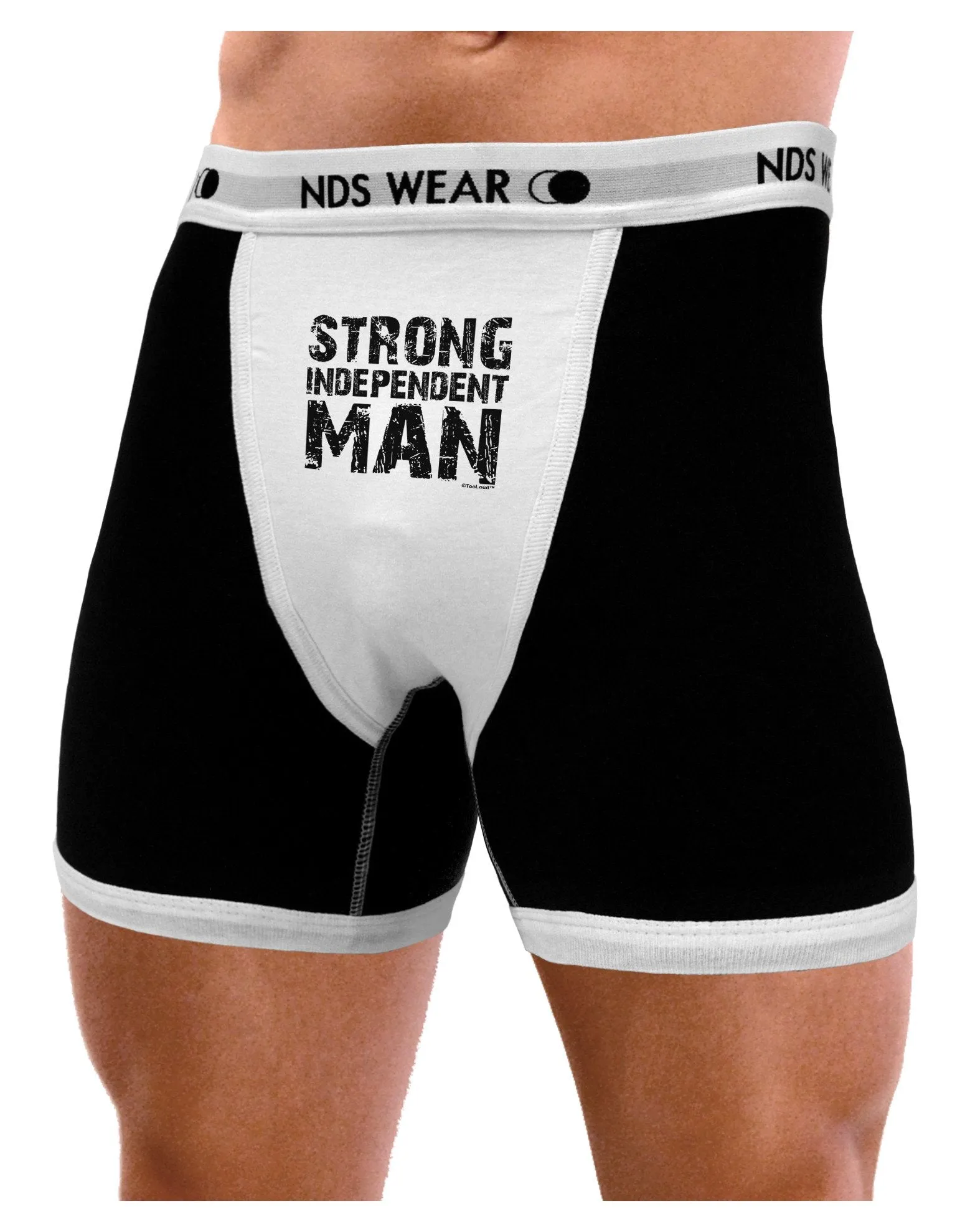 Strong Independent Man Mens Boxer Brief Underwear