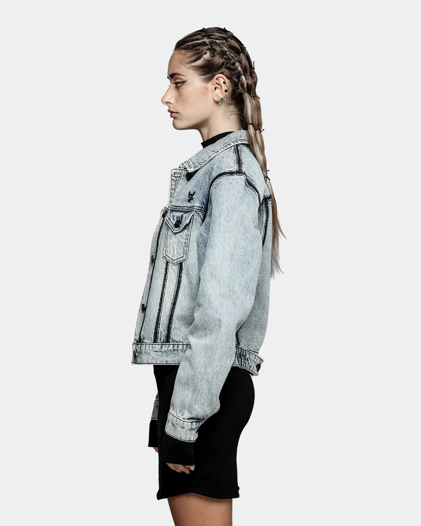 The Anti Order Women's Post Modern Denim Jacket Bleached Blue