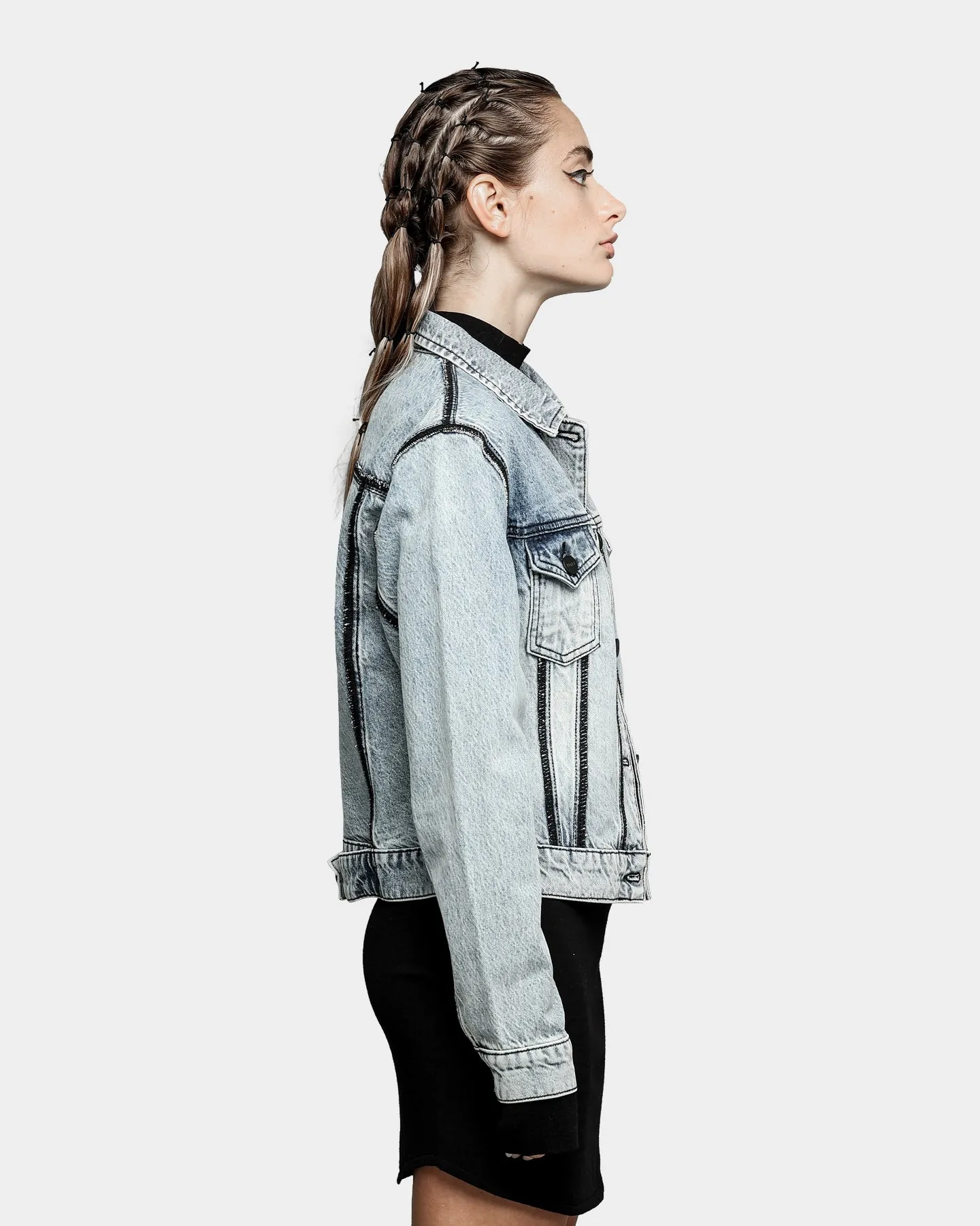 The Anti Order Women's Post Modern Denim Jacket Bleached Blue