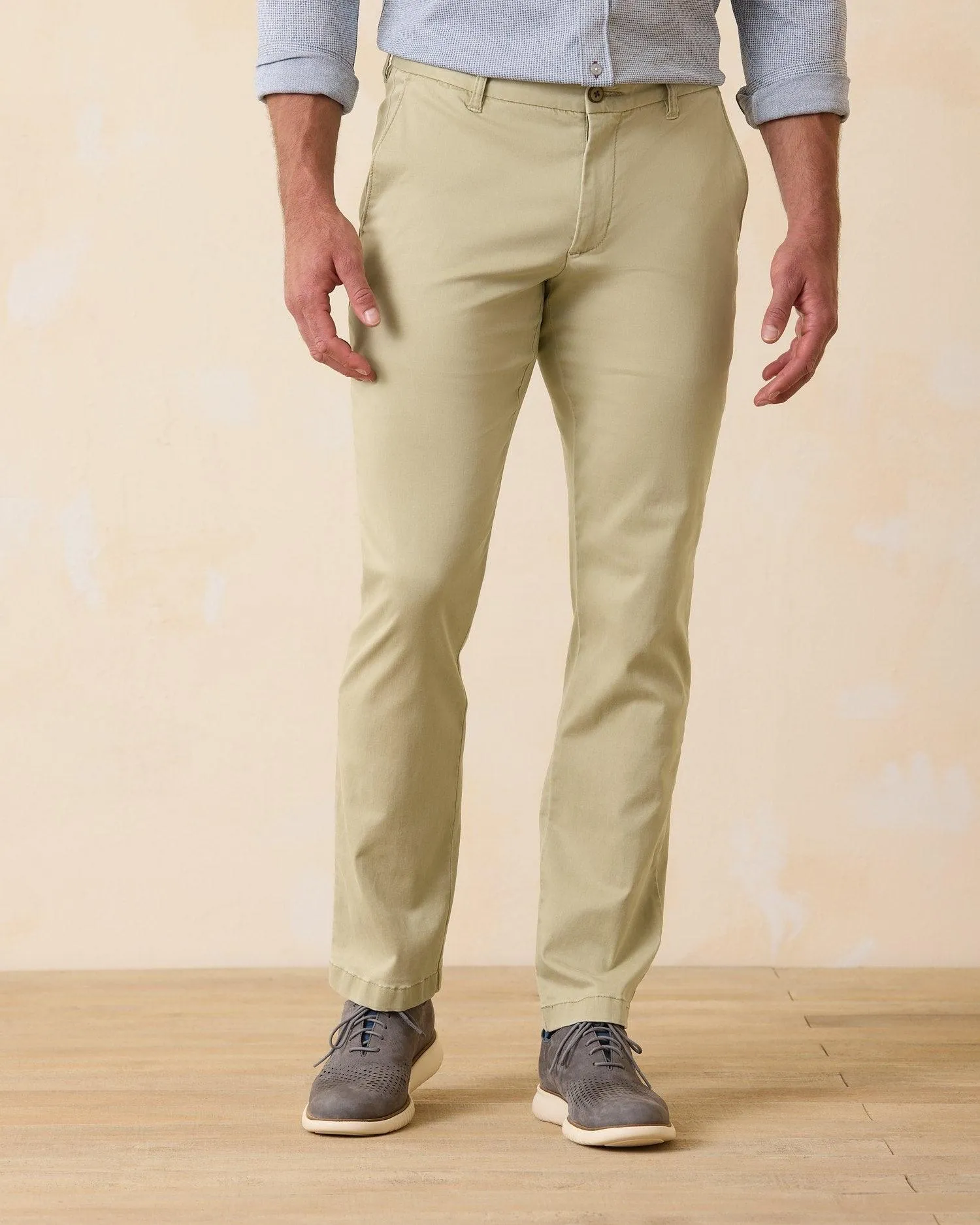 Tommy Bahama Boracay Flat Front Chino Pants Khaki