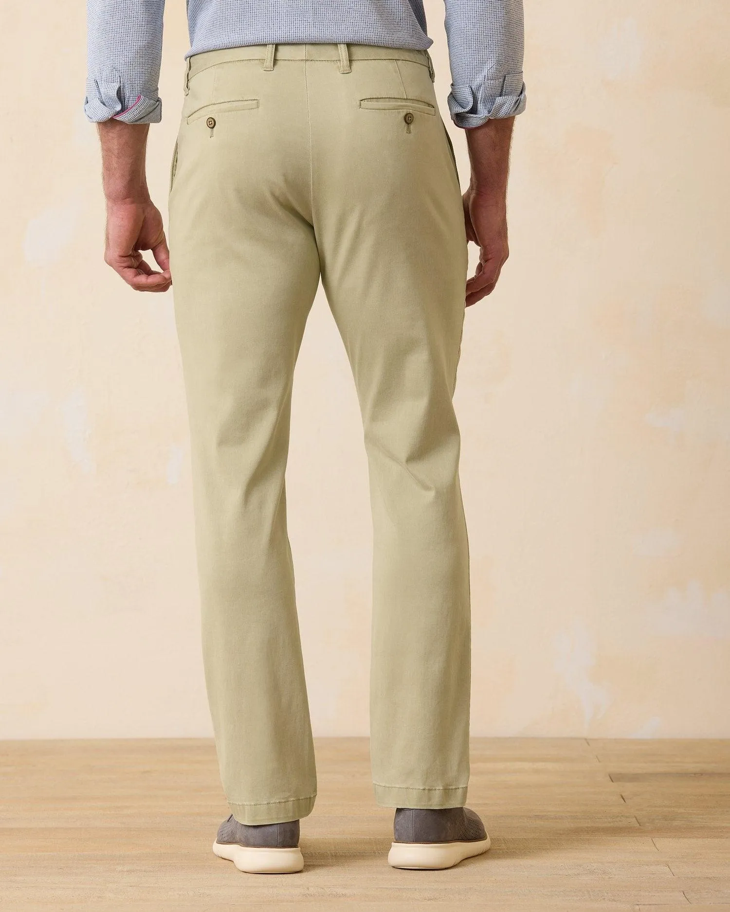 Tommy Bahama Boracay Flat Front Chino Pants Khaki