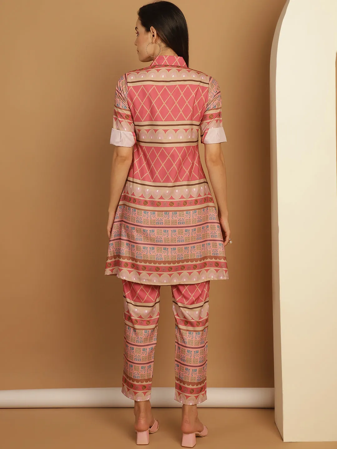 Tunic And Trouser Printed Co-Ords