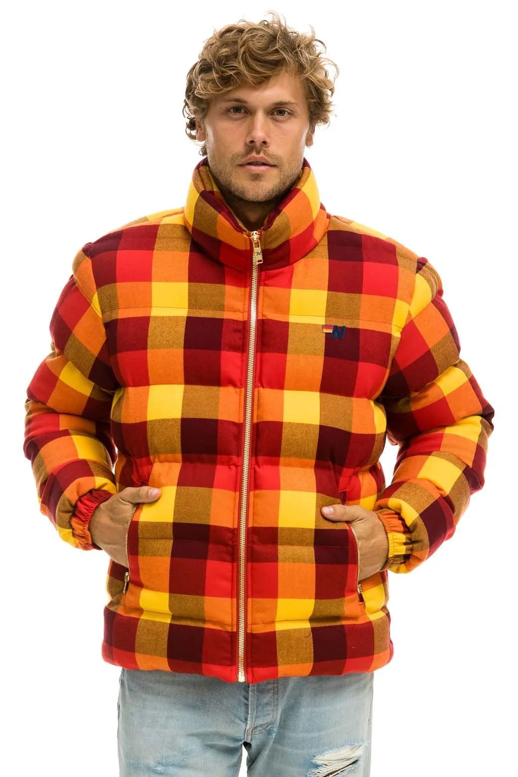 UNISEX PLAID TRAVELER JACKET - SURFY PLAID