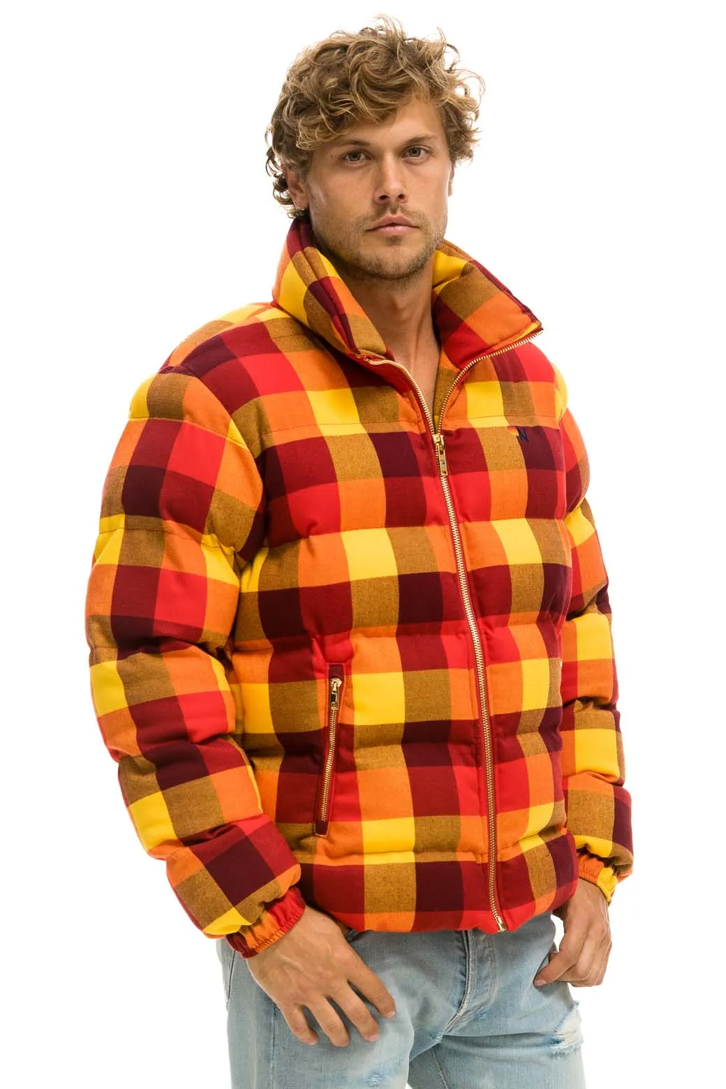 UNISEX PLAID TRAVELER JACKET - SURFY PLAID