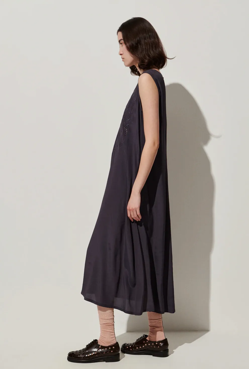 Vallejo Dress, Charcoal