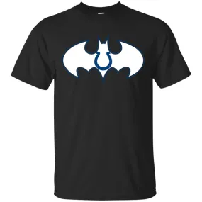 We Are The Indianapolis Colts Batman Nfl Mashup Men Cotton T-Shirt