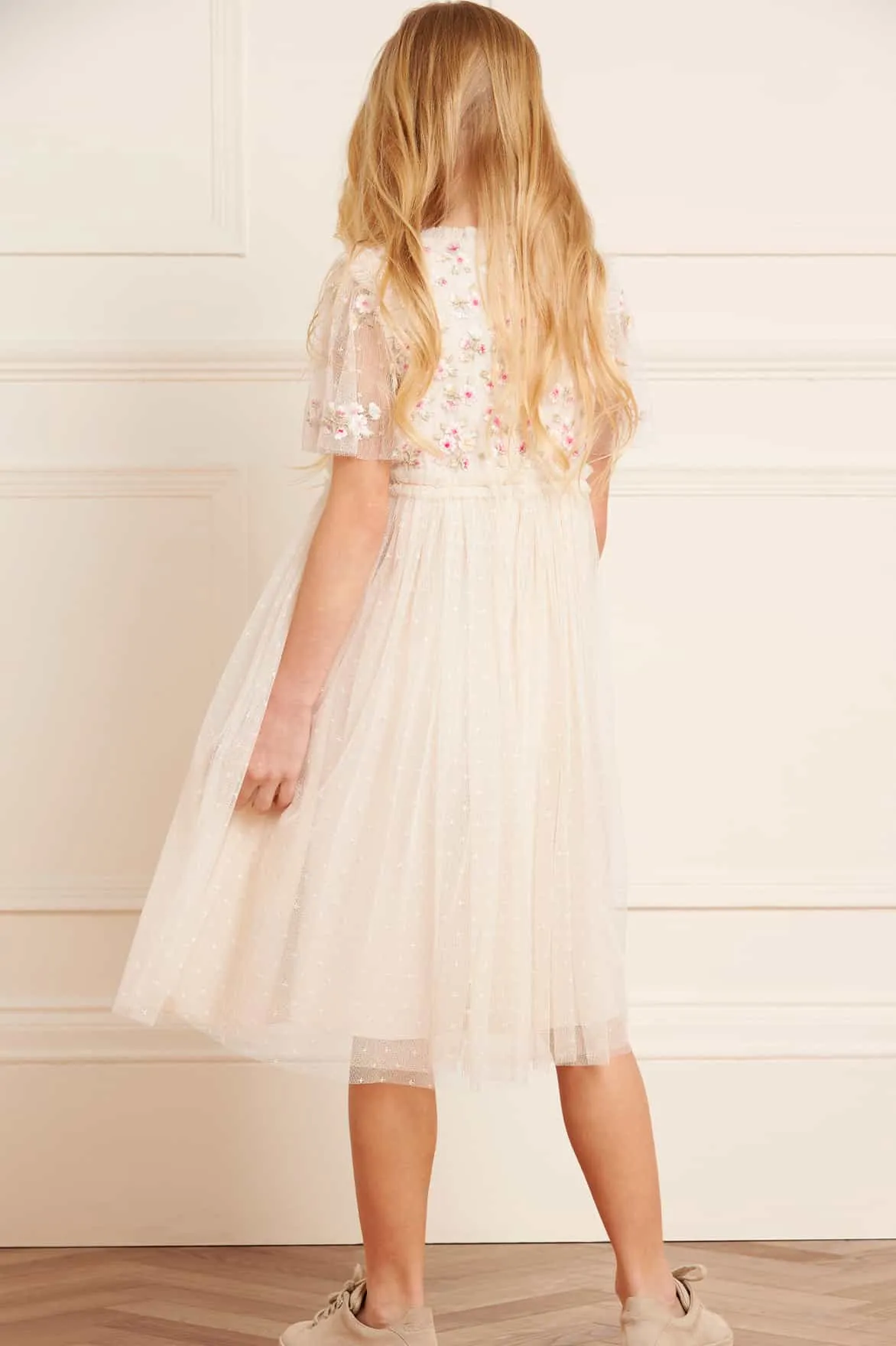 Wildflower Ditsy Bodice Kids Dress