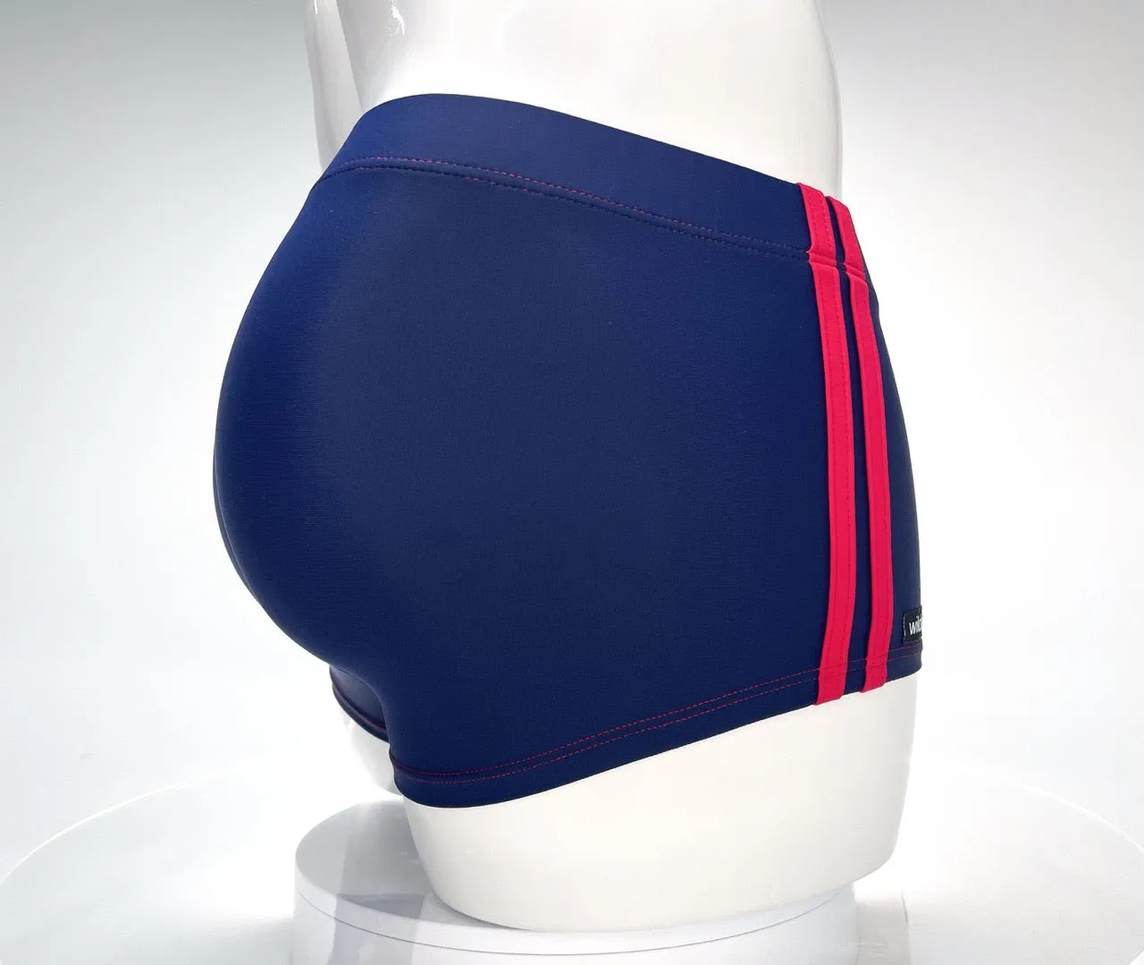 WildmanT Monster Cock Swim Square Cut Navy/Red