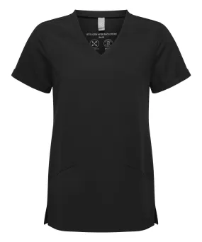 Womens Invincible Onna-stretch tunic | Black