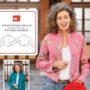 Yanaka Jacket sewing pattern